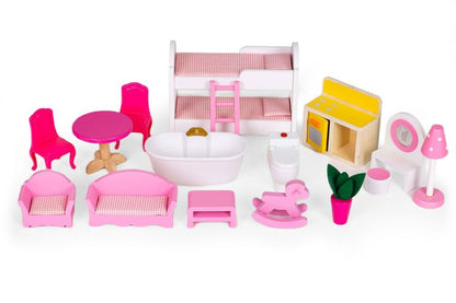 Domek dla lalek Malibu MagicDollHouse dla Małych Marzycielek