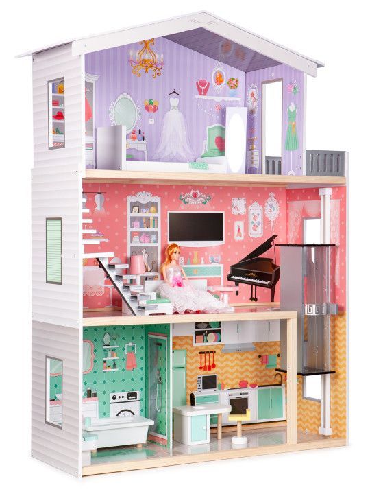 Domek dla lalek Malibu MagicDollHouse dla Małych Marzycielek