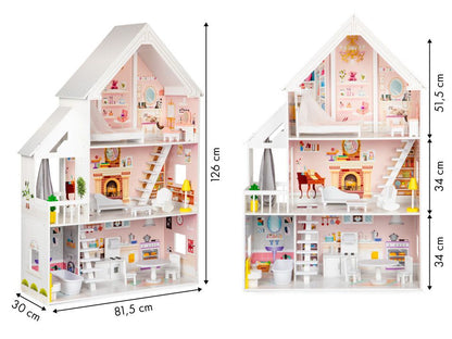 Domek dla lalek Santa Monica MagicDollHouse dla Twojej Siostrzenicy